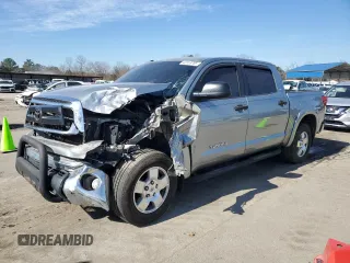 2011 Toyota Tundra 4WD Truck with VIN 5TFDW5F13BX206551, listed as a Copart auction lot 42318705 with 0 mi miles and Salvage Title. Bid and sale history available at carsss.com. Image 1.