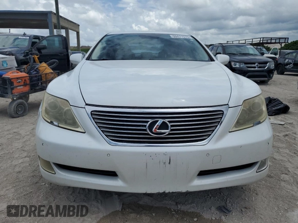 2008 Lexus LS 460 z VIN JTHBL46FX85062005, wystawiony jako Copart lot #60471515 z przebiegiem 154 692 mil mil oraz Nie do naprawy • Non repairable. Historia ofert i sprzedaży dostępna na DreamBid. Obrazek 5.