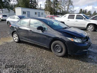 2015 Honda Civic Sedan LX with VIN 19XFB2F53FE277437, listed as a Copart auction lot 51210605 with 98,548 mi miles and Salvage Title. Bid and sale history available at carsss.com. Image 4.