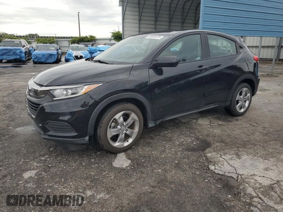 2021 Honda HR-V LX with VIN 3CZRU5H37MM730699, listed as a Copart auction lot 56505875 with 40,962 mi miles and Salvage title. Bid and sale history available at DreamBid. Image 1.