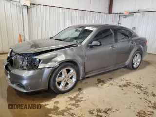 2012 Dodge Avenger SE with VIN 1C3CDZAB1CN184091, listed as a Copart auction lot 44186945 with 149,359 mi miles and Salvage Title. Bid and sale history available at carsss.com. Image 1.