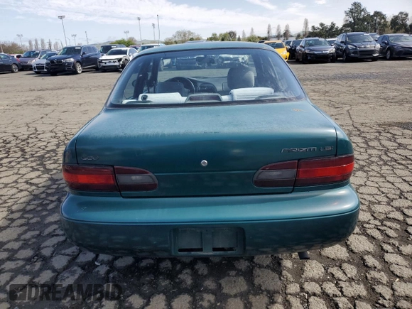 1996 Chevrolet Prizm with VIN 1Y1SK5285TZ058572, listed as a Copart auction lot 51303845 with 87,109 mi miles and Salvage title. Bid and sale history available at DreamBid. Image 6.