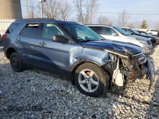 2018 Ford Explorer with VIN 1FM5K8B82JGA73750, listed as a Copart auction lot 52404615 with 167,772 mi miles and Clean title. Bid and sale history available at DreamBid. Image 4.