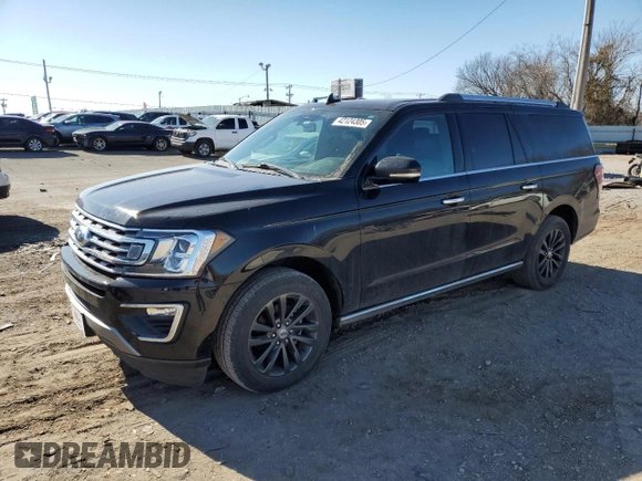 2020 Ford Expedition Max Limited with VIN 1FMJK1KTXLEA49253, listed as a Copart auction lot 42124305 with 108,441 mi miles and Salvage title. Bid and sale history available at DreamBid. Image 1.
