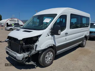 2022 Ford Transit Passenger XL with VIN 1FBAX2C83NKA19834, listed as a IAAI auction lot 42616998 with 49,880 mi miles and . Bid and sale history available at DreamBid. Image 18.