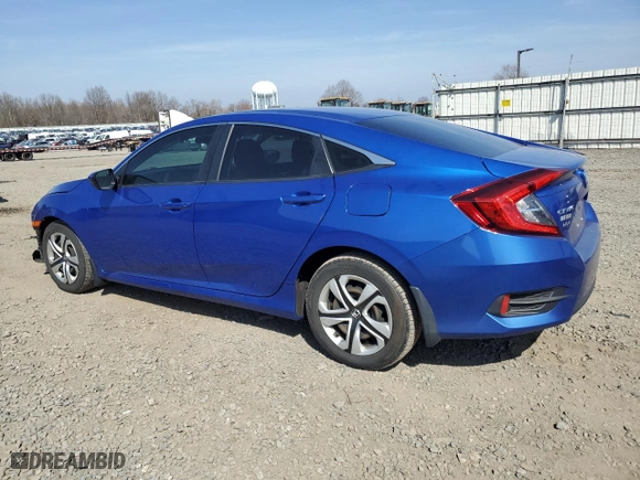 2018 Honda Civic Sedan LX with VIN 19XFC2F5XJE206029, listed as a Copart auction lot 49188165 with 66,488 mi miles and Salvage Title. Bid and sale history available at carsss.com. Image 2.