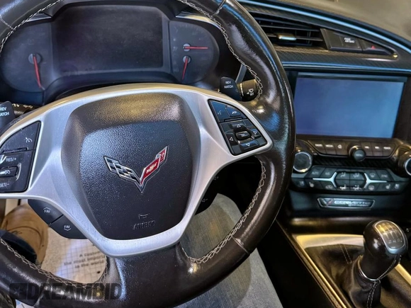 2014 Chevrolet Corvette Z51 2LT with VIN 1G1YJ2D74E5102617, listed as a Copart auction lot 64455705 with 91,709 mi miles and Salvage title. Bid and sale history available at DreamBid. Image 9.