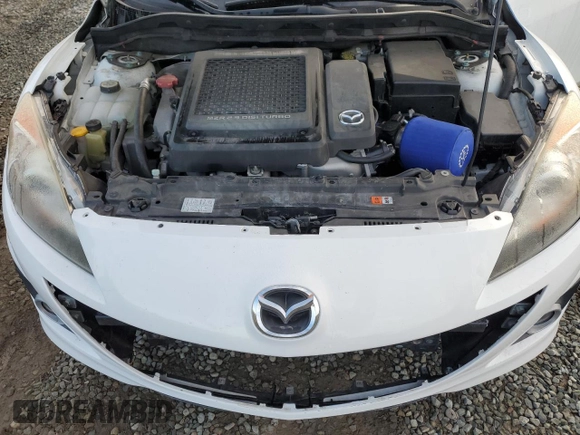 2013 Mazda 3 Mazdaspeed3 Touring with VIN JM1BL1L44D1734886, listed as a Copart auction lot 46096575 with 104,216 mi miles and Salvage Title. Bid and sale history available at DreamBid. Image 11.