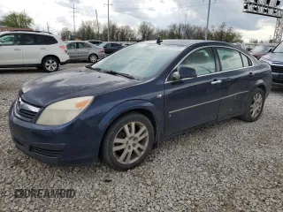 2008 Saturn Aura XE with VIN 1G8ZS57N28F149433, listed as a Copart auction lot 53080655 with 235,067 mi miles and Salvage Title. Bid and sale history available at carsss.com. Image 1.