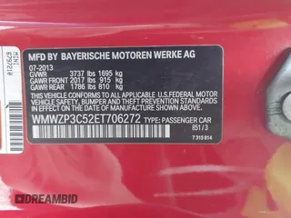 2014 MINI Convertible S с VIN WMWZP3C52ET706272, выставлен на аукционе IAAI как лот 42198277 с пробегом 40 372 миль миль и . История ставок и продаж доступна на DreamBid. Изображение 9.