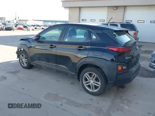2018 Hyundai Kona SE with VIN KM8K1CAA1JU072474, listed as a IAAI auction lot 41191029 with 85,450 mi miles. Bid and sale history available at carsss.com. Image 3.