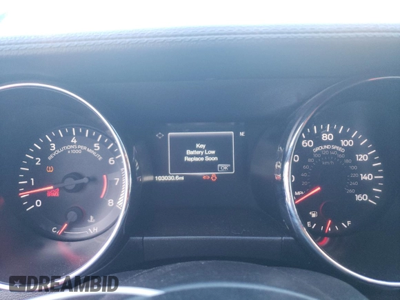 2017 Ford Mustang V6 z VIN 1FA6P8AM6H5228983, wystawiony jako Copart lot #86716624 z przebiegiem 103 030 mil mil oraz Szkoda całkowita • Salvage title. Historia ofert i sprzedaży dostępna na DreamBid. Obrazek 9.