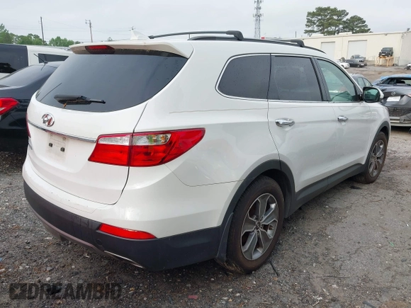 2016 Hyundai Santa Fe SE with VIN KM8SM4HFXGU144859, listed as a IAAI auction lot 42121896 with 90,175 mi miles. Bid and sale history available at carsss.com. Image 4.