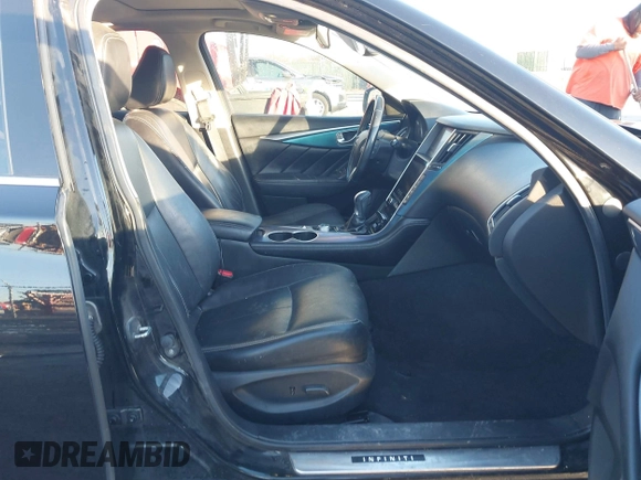 2015 Infiniti Q50 Sport with VIN JN1BV7AP7FM340930, listed as a IAAI auction lot 41134481 with 126,849 mi miles and . Bid and sale history available at DreamBid. Image 5.