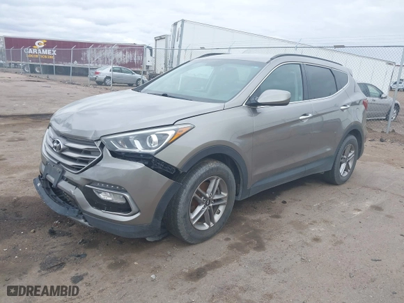 2017 Hyundai Santa Fe Sport 2.4L with VIN 5XYZU3LB0HG424780, listed as a IAAI auction lot 41878679 with 112,739 mi miles. Bid and sale history available at carsss.com. Image 17.