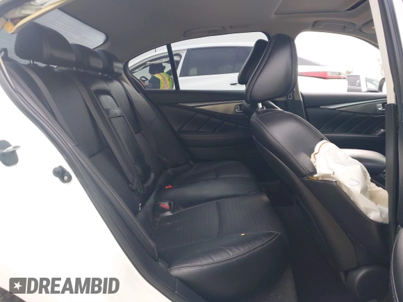 2014 Infiniti Q50 Premium with VIN JN1BV7AP0EM688888, listed as a IAAI auction lot 41537933 with 114,260 mi miles and . Bid and sale history available at carsss.com. Image 8.