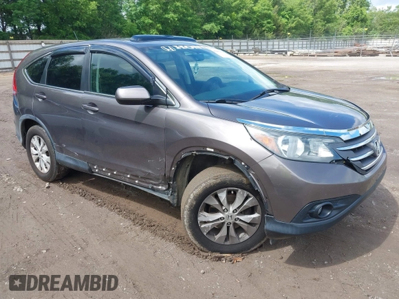 2014 Honda CR-V EX z VIN 2HKRM4H58EH621063, wystawiony jako IAAI lot #42253838 z przebiegiem 119 046 mil mil oraz . Historia ofert i sprzedaży dostępna na DreamBid. Obrazek 1.