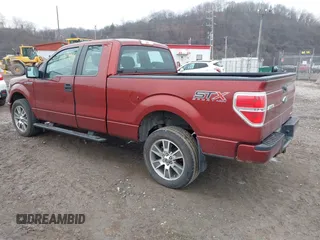 2014 Ford F-150 XL with VIN 1FTFX1EF0EKE42992, listed as a IAAI auction lot 41568048 with 156,499 mi miles. Bid and sale history available at carsss.com. Image 3.