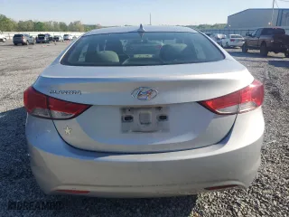 2013 Hyundai Elantra Limited PZEV with VIN 5NPDH4AE3DH269890, listed as a Copart auction lot 52039115 with 196,215 mi miles and Salvage Title. Bid and sale history available at carsss.com. Image 6.