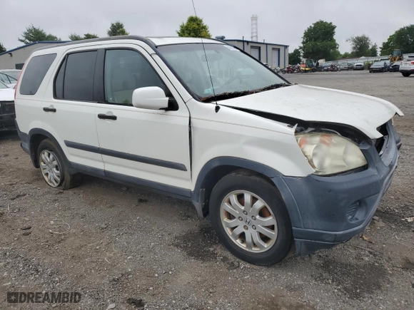 2005 Honda CR-V EX with VIN SHSRD77875U341445, listed as a Copart auction lot 64521324 with 258,882 mi miles and Salvage Title. Bid and sale history available at carsss.com. Image 4.