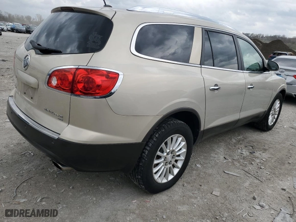 2012 Buick Enclave Leather with VIN 5GAKVCED9CJ224004, listed as a Copart auction lot 51384045 with 142,380 mi miles and Salvage Title. Bid and sale history available at carsss.com. Image 3.