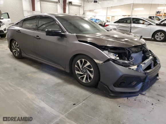 2018 Honda Civic Sedan EX with VIN 19XFC2F78JE040918, listed as a Copart auction lot 52037475 with 84,942 mi miles and Salvage Title. Bid and sale history available at carsss.com. Image 4.