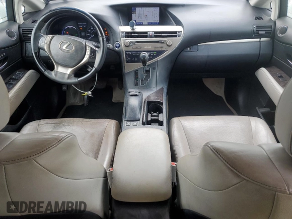 2015 Lexus RX 450h with VIN 2T2ZB1BAXFC004029, listed as a Copart auction lot 43404555 with 152,635 mi miles and Salvage Title. Bid and sale history available at DreamBid. Image 8.