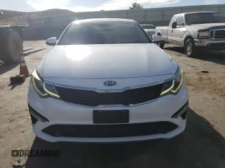 2019 Kia Optima LX z VIN 5XXGT4L39KG318509, wystawiony jako Copart lot #54781755 z przebiegiem 84 408 mil mil oraz Szkoda całkowita • Salvage title. Historia ofert i sprzedaży dostępna na DreamBid. Obrazek 5.