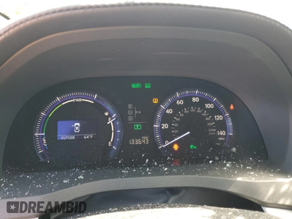 2010 Lexus HS with VIN JTHBB1BA5A2031439, listed as a Copart auction lot 76061964 with 133,643 mi miles and Salvage Title. Bid and sale history available at carsss.com. Image 9.