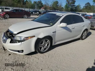 2008 Acura TL with VIN 19UUA66258A002263, listed as a Copart auction lot 53492635 with 100,815 mi miles and Salvage Title. Bid and sale history available at carsss.com. Image 1.