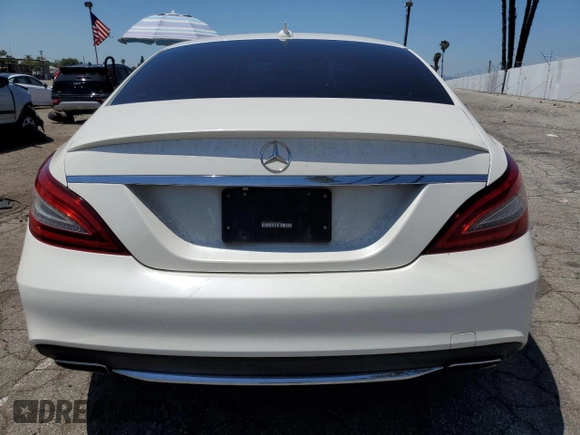 2016 Mercedes-Benz CLS 400 with VIN WDDLJ6FB3GA163242, listed as a Copart auction lot 53742855 with 153,895 mi miles and Salvage title. Bid and sale history available at DreamBid. Image 6.