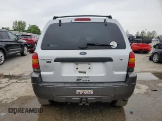 2006 Ford Escape XLT with VIN 1FMCU93156KA73772, listed as a Copart auction lot 55658445 with 217,335 mi miles and Salvage title. Bid and sale history available at DreamBid. Image 6.