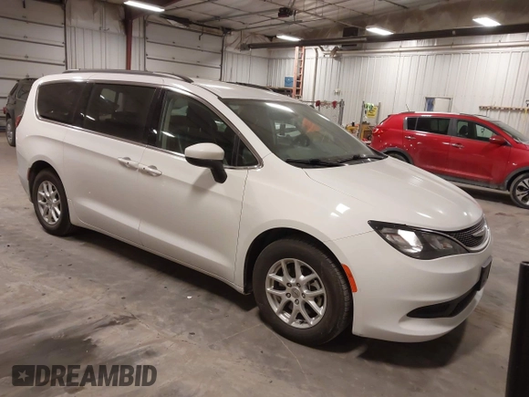 2021 Chrysler Voyager LXi with VIN 2C4RC1DG5MR508956, listed as a IAAI auction lot 41547647 with 104,563 mi miles and . Bid and sale history available at DreamBid. Image 1.