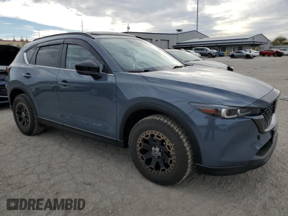 2023 Mazda CX-5 2.5 S Preferred Package with VIN JM3KFBCM4P0227551, listed as a Copart auction lot 46133675 with 16,804 mi miles and Salvage Title. Bid and sale history available at carsss.com. Image 4.