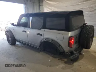 2022 Ford Bronco with VIN 1FMDE5BH7NLB36534, listed as a Copart auction lot 53598985 with 47,572 mi miles and Salvage title. Bid and sale history available at DreamBid. Image 2.