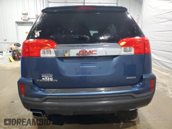 2016 GMC Terrain SLE with VIN 2GKFLSEK6G6244717, listed as a Copart auction lot 50779275 with 82,473 mi miles and Salvage Title. Bid and sale history available at DreamBid. Image 6.