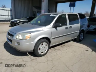 2007 Chevrolet Uplander LS Fleet with VIN 1GNDV23127D117205, listed as a Copart auction lot 48633315 with 156,274 mi miles and Clean Title. Bid and sale history available at carsss.com. Image 1.