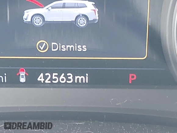 2022 Cadillac XT6 Premium Luxury with VIN 1GYKPDRS6NZ156380, listed as a IAAI auction lot 42542067 with 42,563 mi miles and . Bid and sale history available at DreamBid. Image 15.