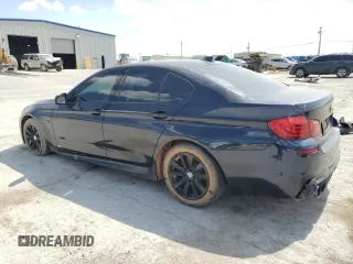 2013 BMW 5 Series 550i with VIN WBAFR9C55DD226669, listed as a Copart auction lot 50998855 with 121,655 mi miles and Clean Title. Bid and sale history available at carsss.com. Image 2.