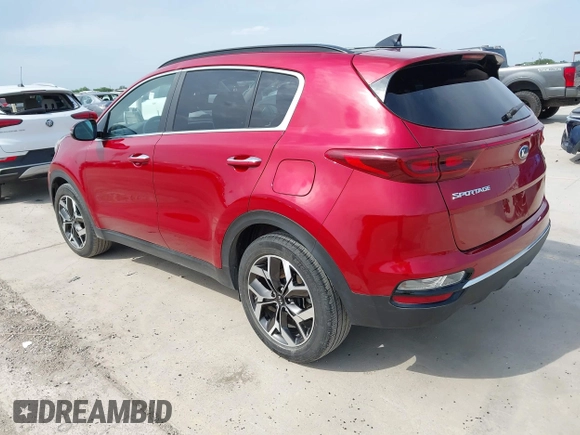 2022 Kia Sportage EX with VIN KNDPN3AC5N7990717, listed as a IAAI auction lot 41969778 with 43,536 mi miles and . Bid and sale history available at DreamBid. Image 3.