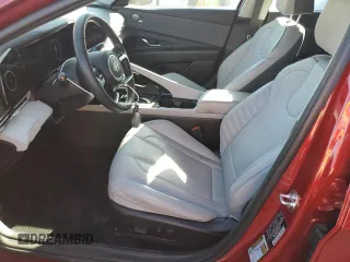 2024 Hyundai Elantra Limited with VIN KMHLP4DG7RU792124, listed as a Copart auction lot 48711795 with 14,820 mi miles and Salvage Title. Bid and sale history available at DreamBid. Image 7.
