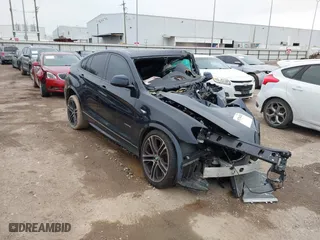 2017 BMW X4 xDrive28i with VIN 5UXXW3C38H0T79070, listed as a IAAI auction lot 41570428 with 1 mi miles. Bid and sale history available at carsss.com. Image 1.