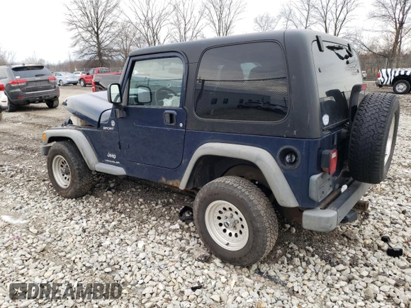 2006 Jeep Wrangler Sport with VIN 1J4FA49S16P710232, listed as a Copart auction lot 44728825 with 134,218 mi miles and Clean Title. Bid and sale history available at carsss.com. Image 2.
