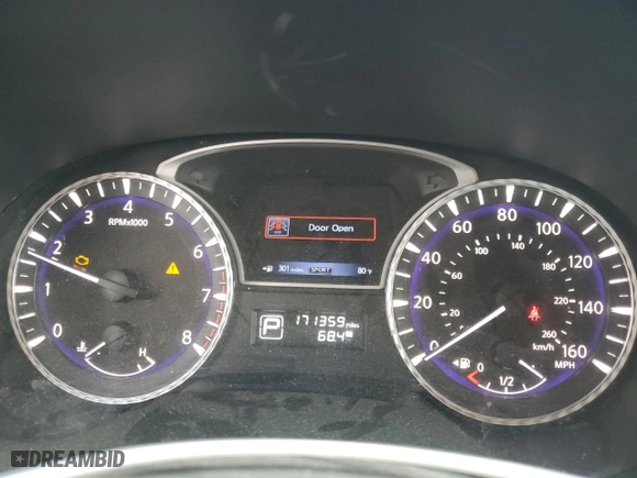 2013 Infiniti JX35 with VIN 5N1AL0MM3DC320793, listed as a Copart auction lot 71302324 with 171,359 mi miles and Clean Title. Bid and sale history available at carsss.com. Image 9.
