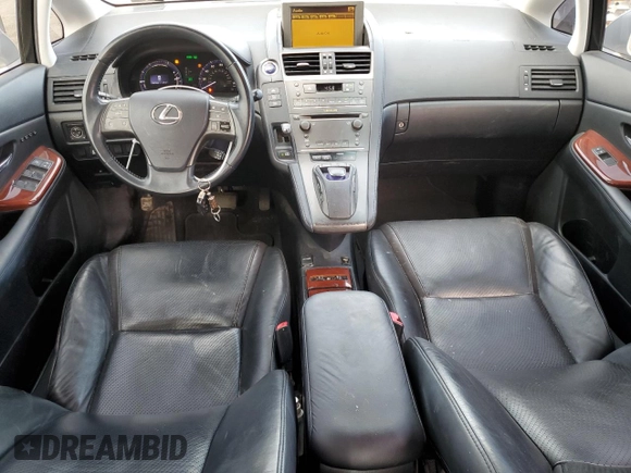 2010 Lexus HS 250h with VIN JTHBB1BA6A2031577, listed as a Copart auction lot 70838814 with 195,160 mi miles and Salvage Title. Bid and sale history available at DreamBid. Image 8.