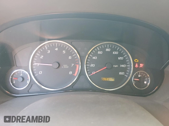 2007 Cadillac CTS with VIN 1G6DM57TX70173377, listed as a Copart auction lot 73593004 with 196,855 mi miles and Salvage Title. Bid and sale history available at carsss.com. Image 9.
