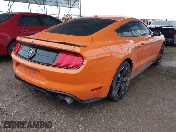2020 Ford Mustang EcoBoost with VIN 1FA6P8TD8L5103067, listed as a IAAI auction lot 41565745 with 40,000 mi miles. Bid and sale history available at carsss.com. Image 4.