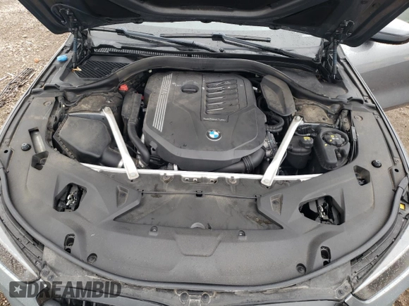 2023 BMW 8 Series 840i with VIN WBAGV2C06PCM19659, listed as a Copart auction lot 44528285 with 0 mi miles and Salvage Title. Bid and sale history available at carsss.com. Image 13.