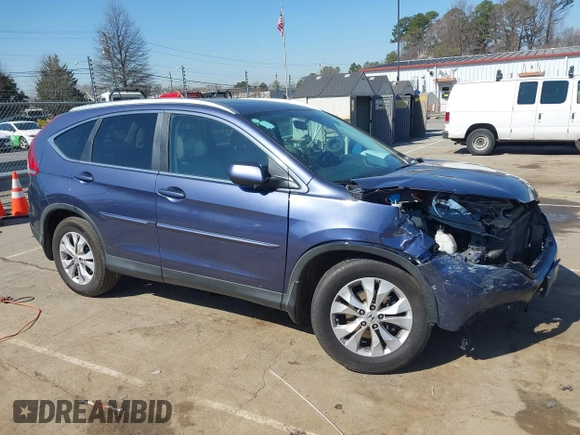 2013 Honda CR-V EX-L with VIN 2HKRM3H74DH513193, listed as a IAAI auction lot 41781093 with 94,003 mi miles and . Bid and sale history available at DreamBid. Image 13.