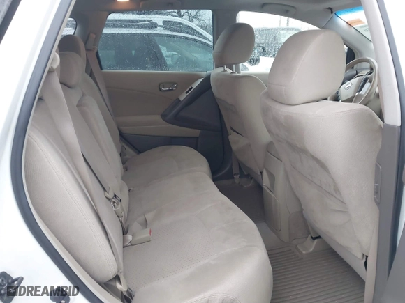 2012 Nissan Murano SL with VIN JN8AZ1MU2CW119929, listed as a IAAI auction lot 41479656 with 204,818 mi miles. Bid and sale history available at carsss.com. Image 8.